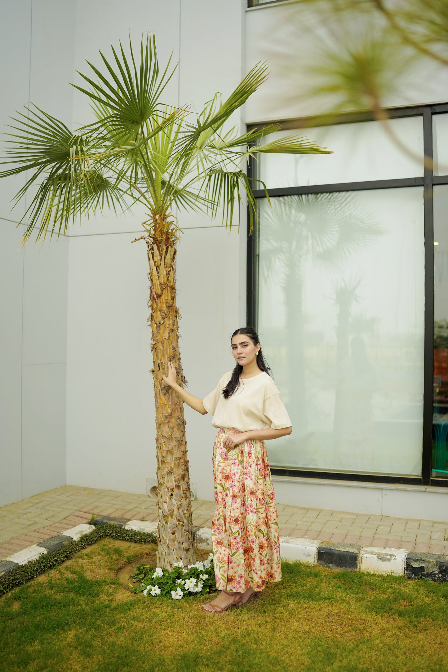 Peach Blossom Skirt