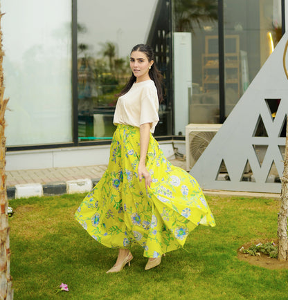 Green Meadow Skirt