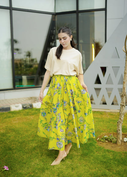 Green Meadow Skirt