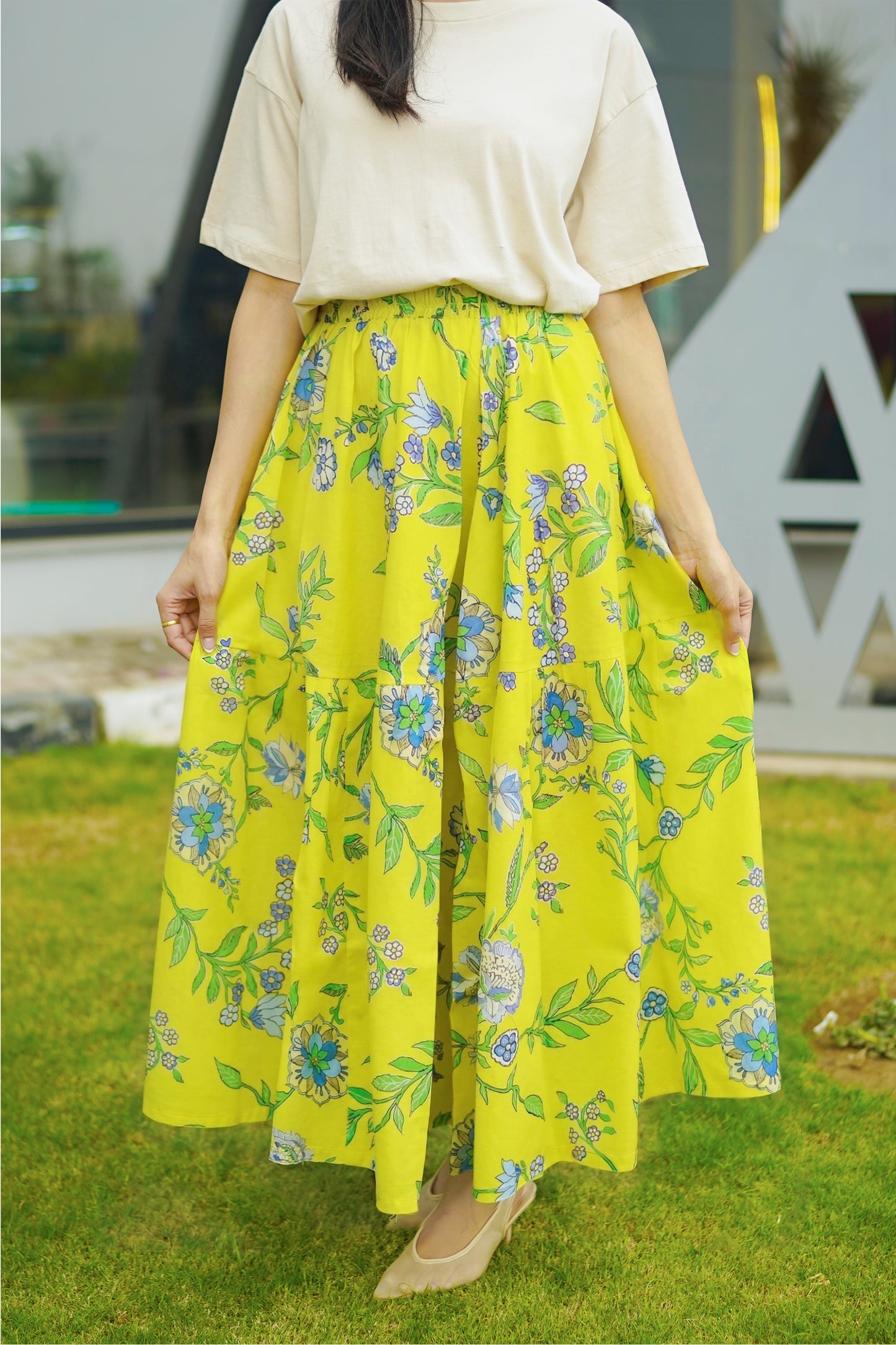 Green Meadow Skirt