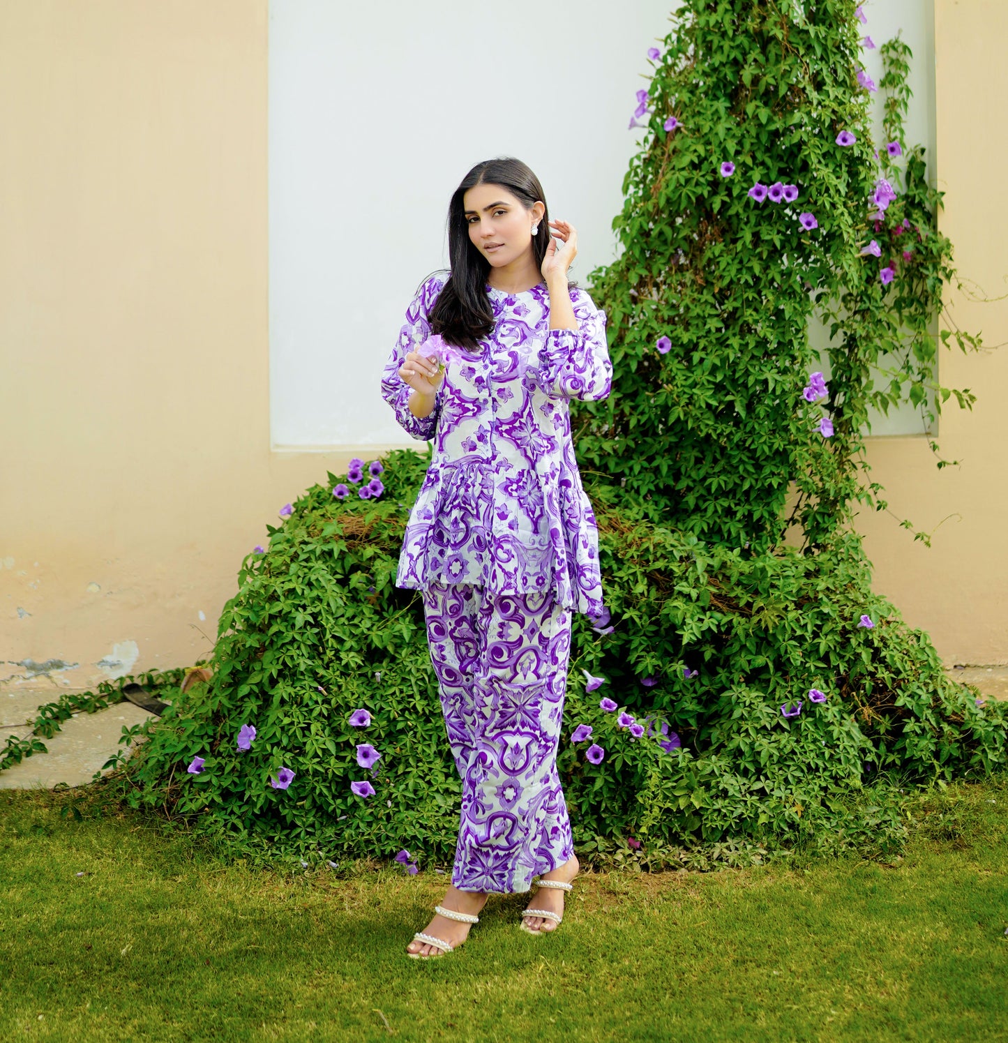 Lilac Iris Set