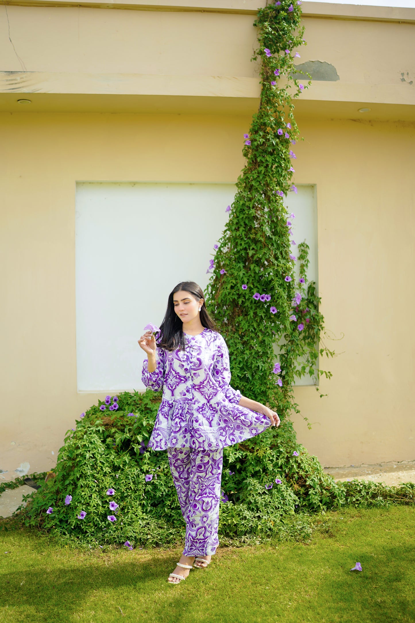 Lilac Iris Set