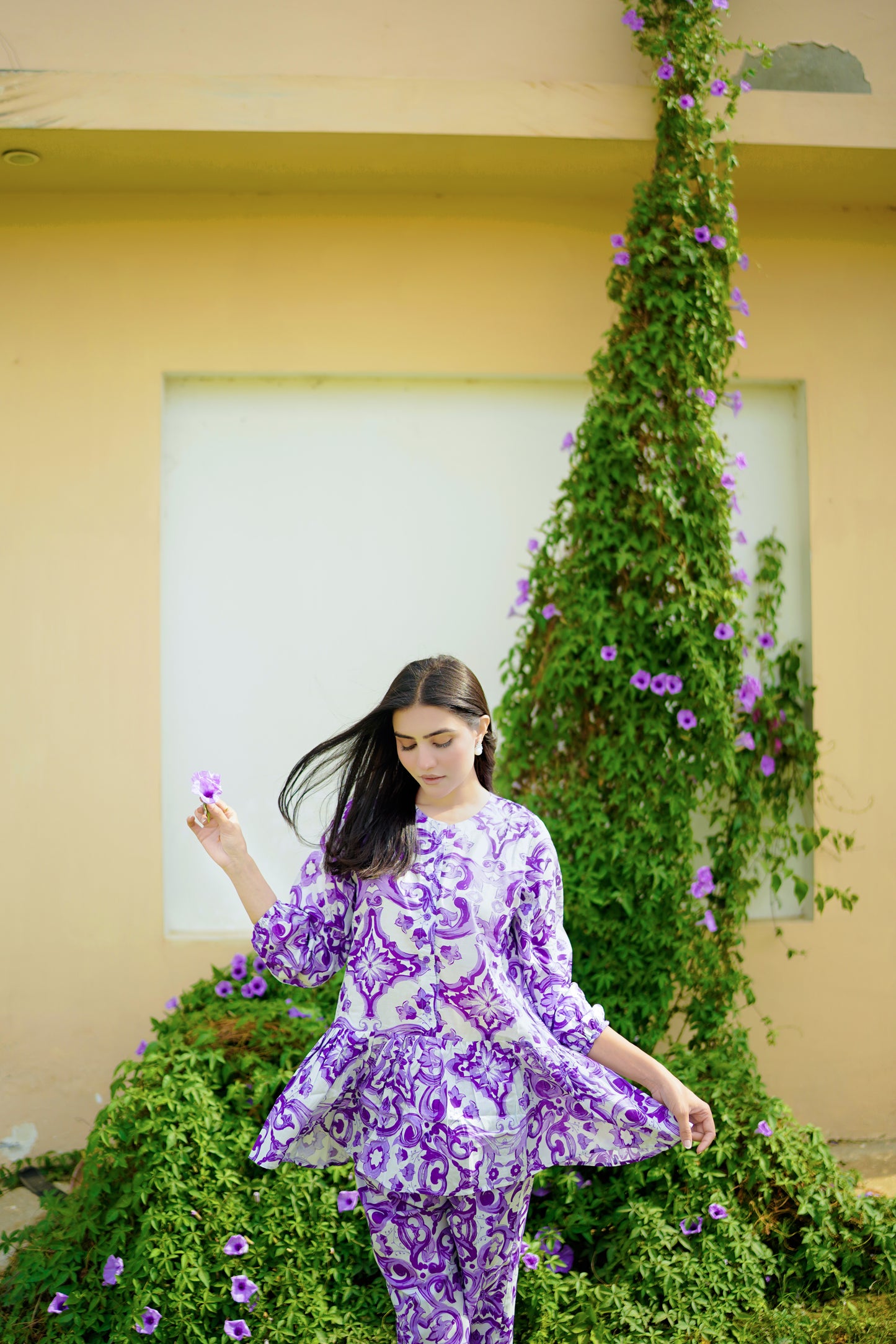 Lilac Iris Set