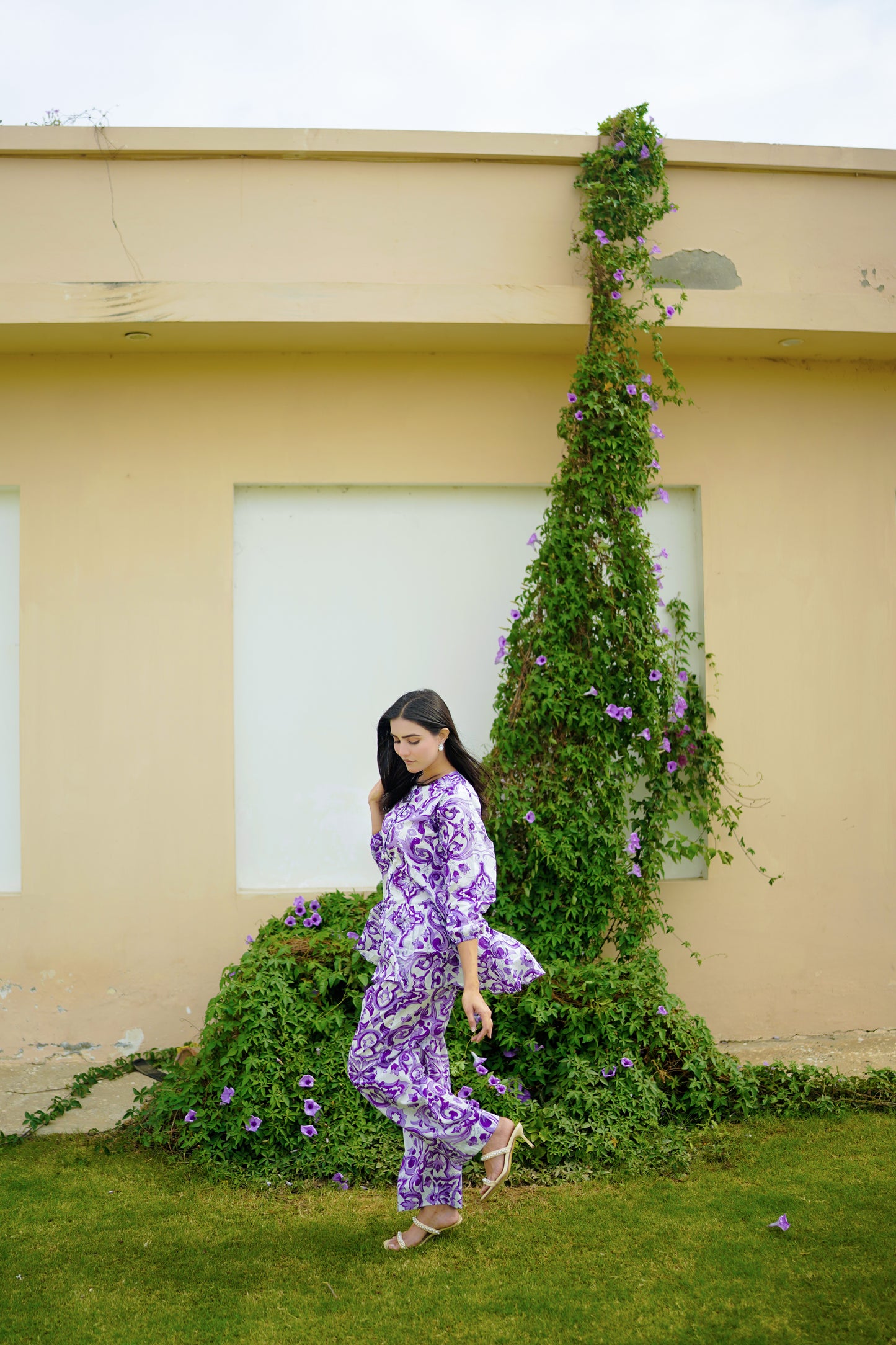 Lilac Iris Set