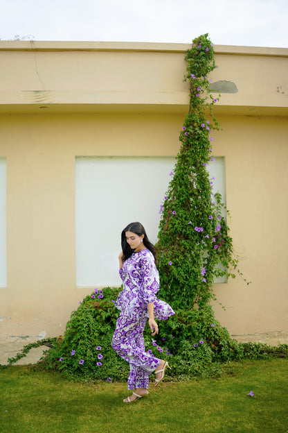 Lilac Iris Set