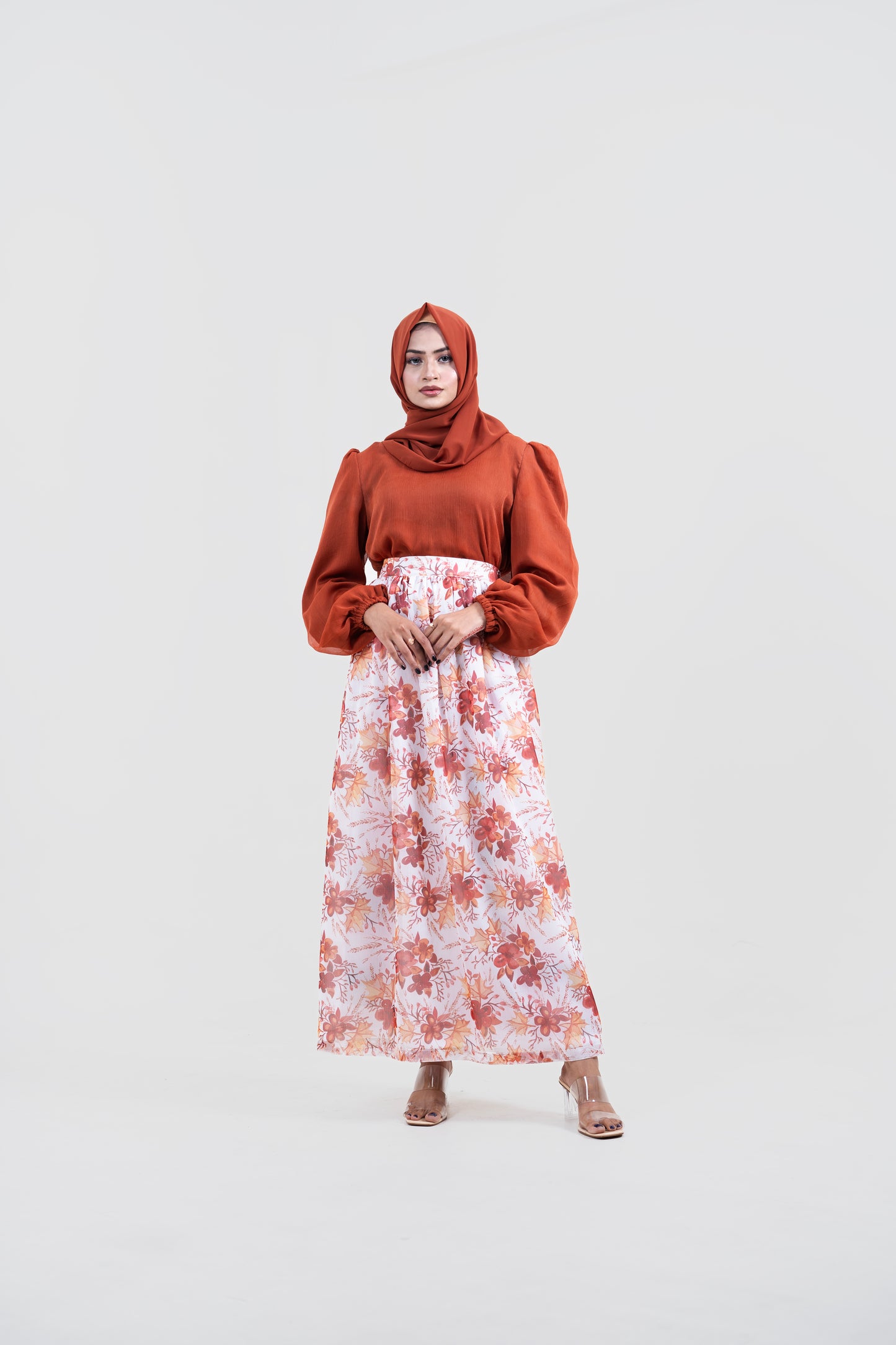 brown-modest-skirt-set-autumn-aura