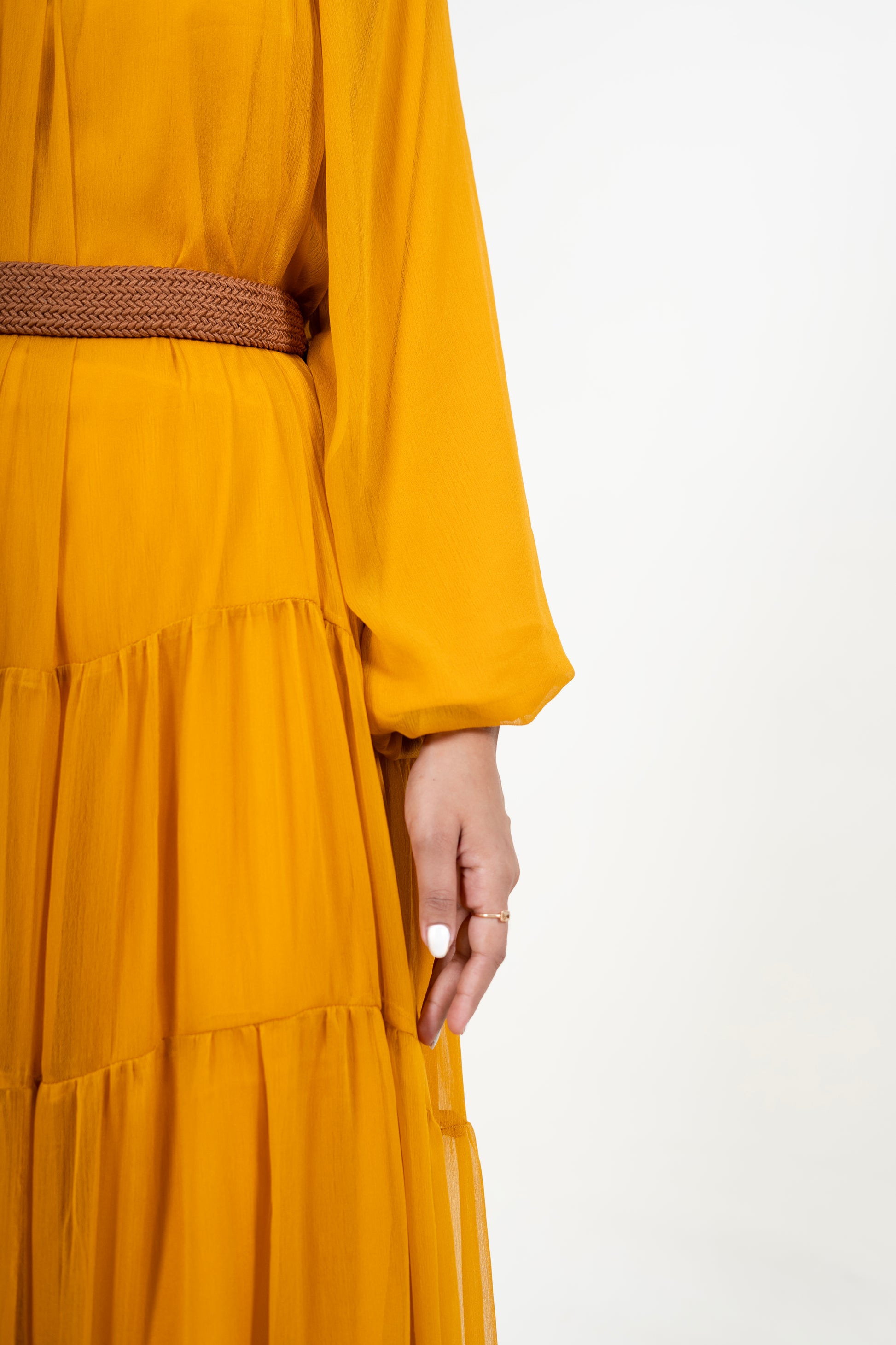 mustard-modest-long-dress-pumpkin-spice