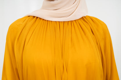 mustard-modest-long-dress-pumpkin-spice