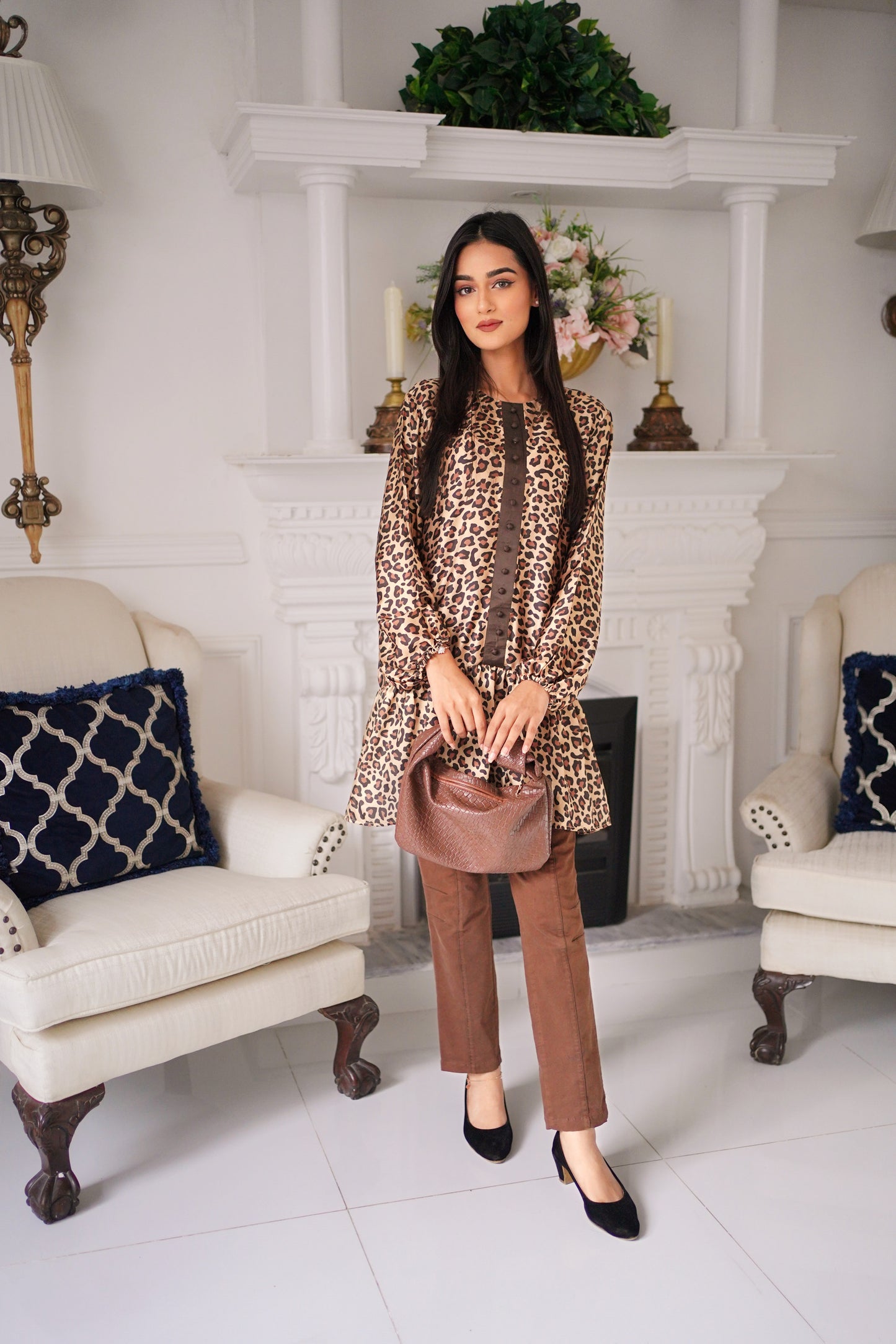 Leopard Luxe Tunic