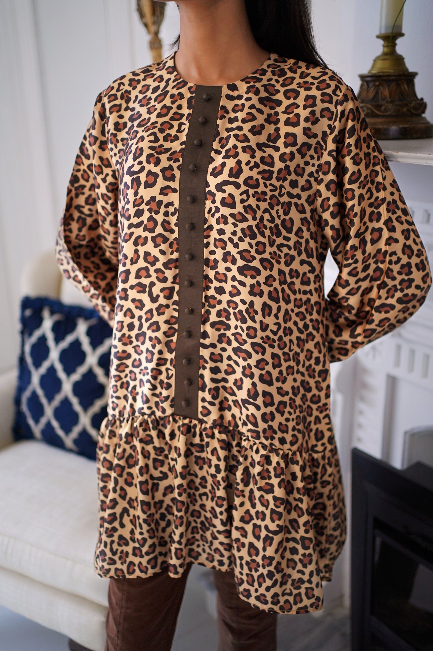 Leopard Luxe Tunic