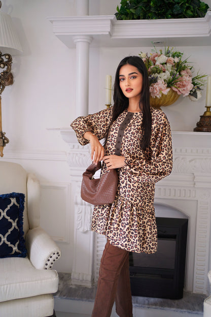 Leopard Luxe Tunic