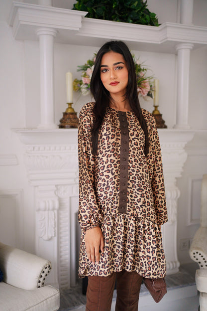 Leopard Luxe Tunic