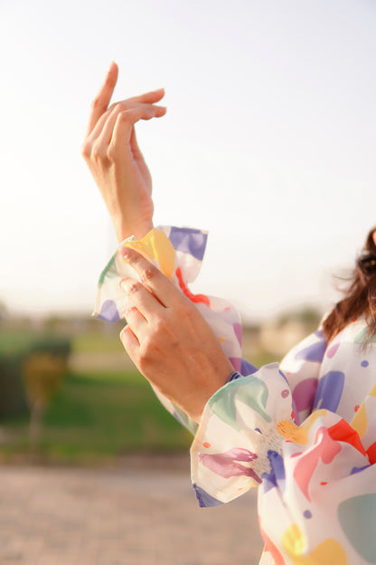 Multicolour Heart Tunic